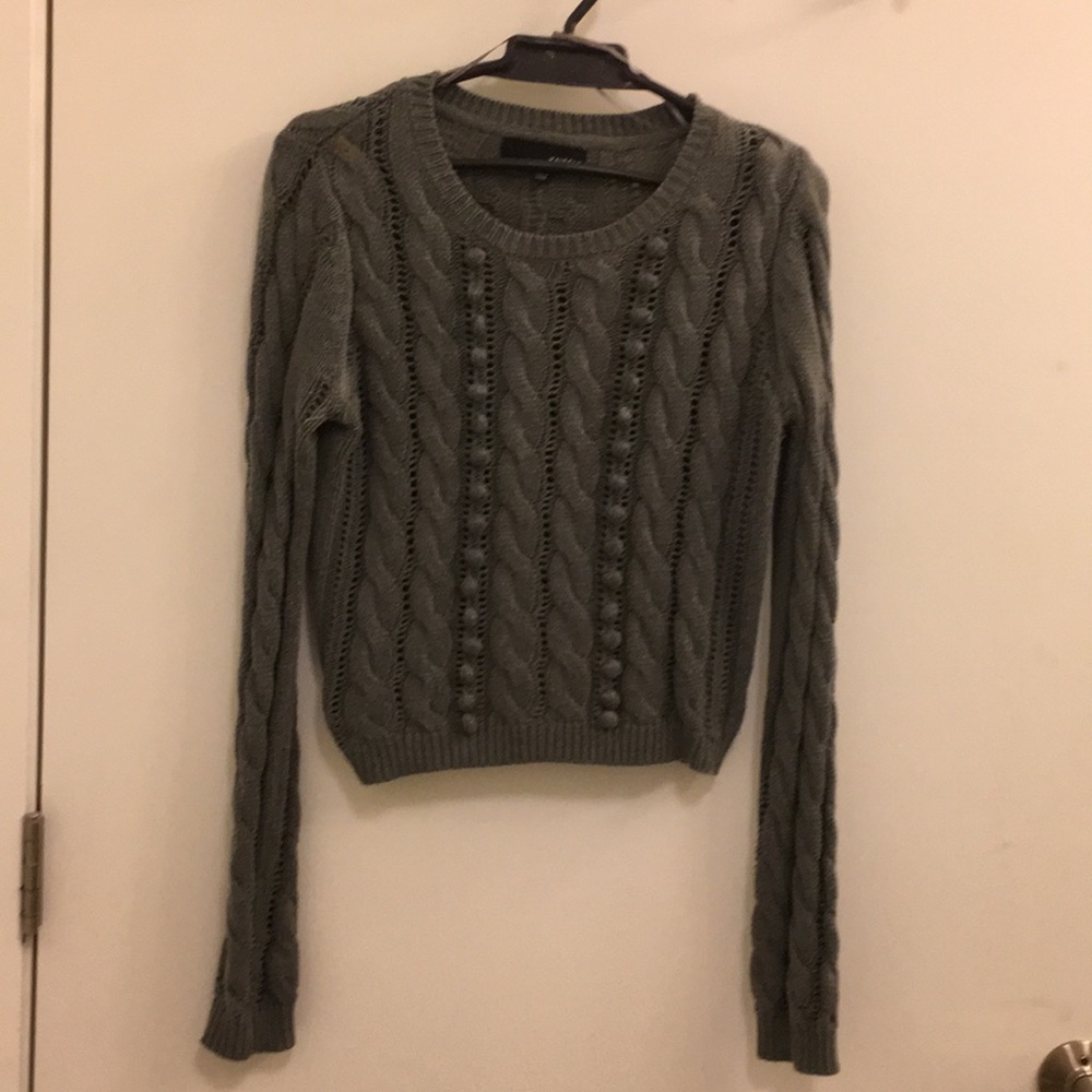 Cropped sweater
